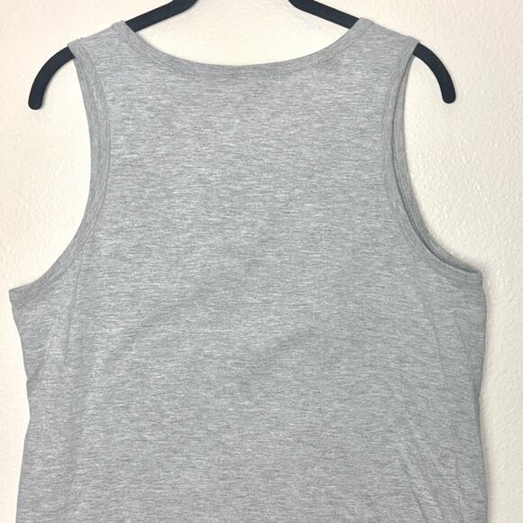 Men's "Nobody Likes A Douche Canoe" Graphic Print Tank Top Gray Multi Color | M - Picture 9 of 13